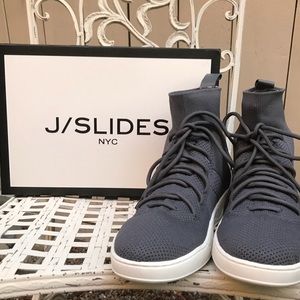 J/Slides Jilly High Top Sneaker size 8.5 NWT